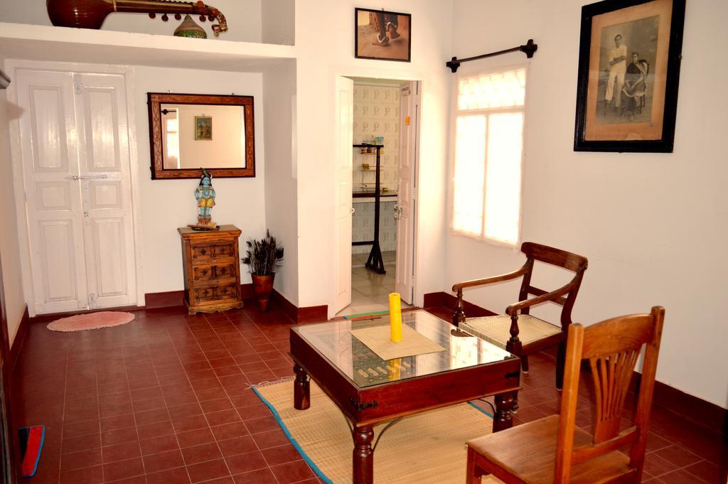 La Maison Blanche Pondicherry Bagian luar foto