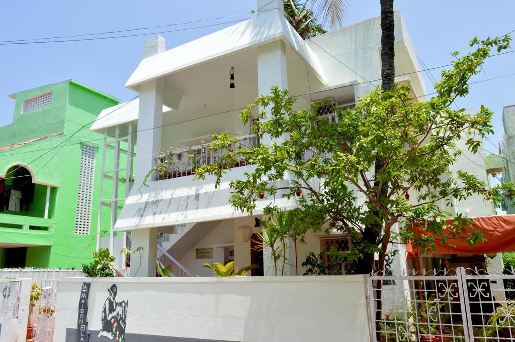 La Maison Blanche Pondicherry Bagian luar foto