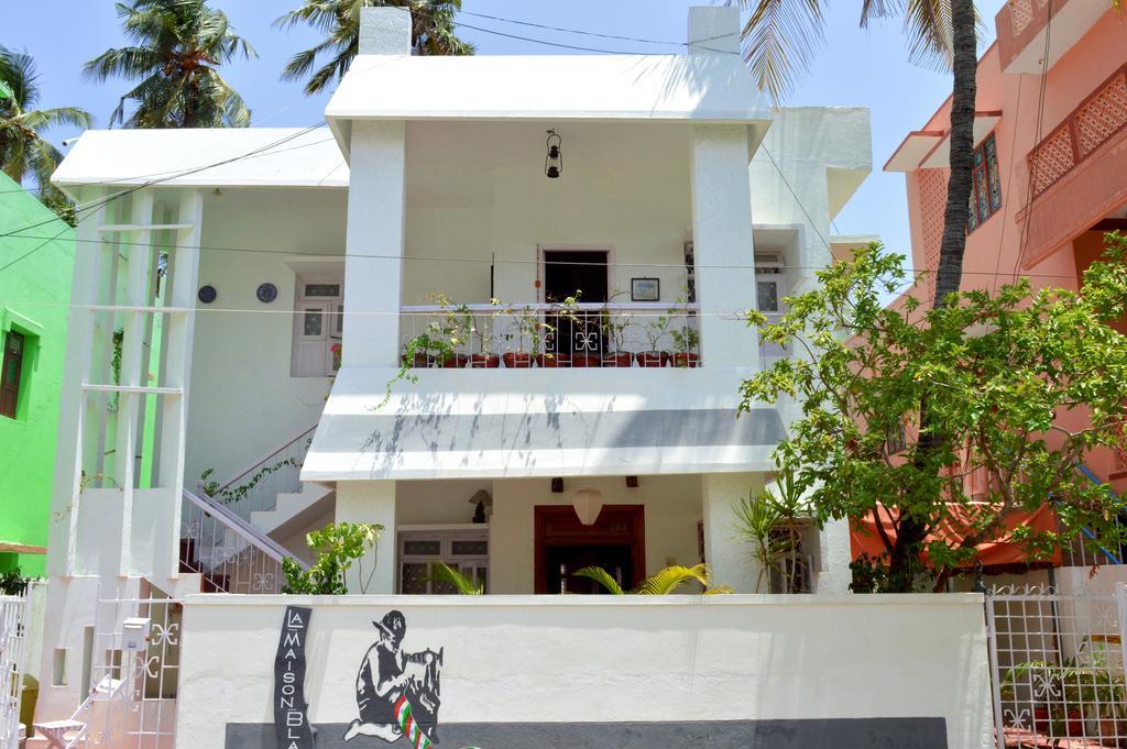 La Maison Blanche Pondicherry Bagian luar foto
